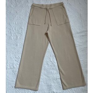 Naadam Café Cotton Cashmere Cropped Sweatpant